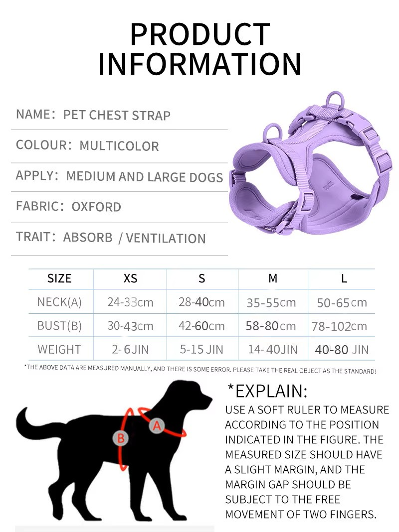 Pawfect Story™ Premium Comfort Harness Set