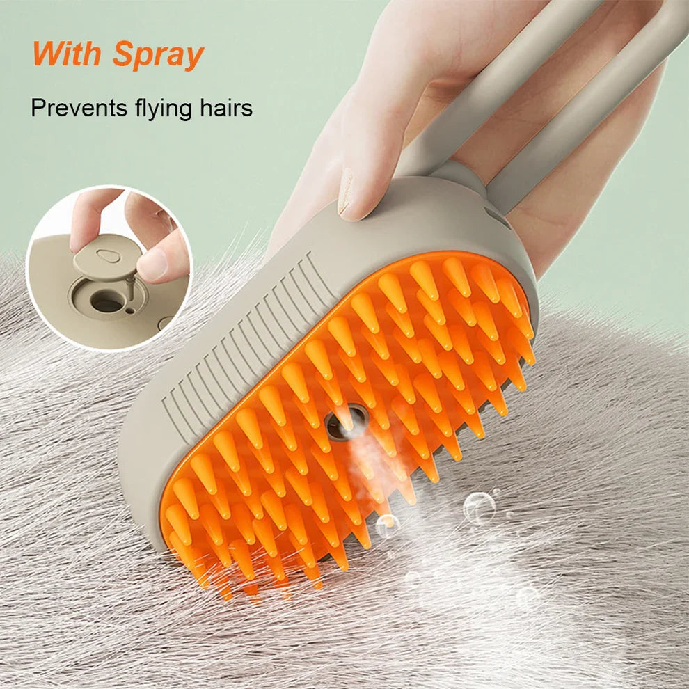Pawfect Story™ 3 in 1 Pet Electric Steam Brush